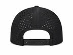 Black Performance Baseball Cap with Perforated Panels & GMC Graphic