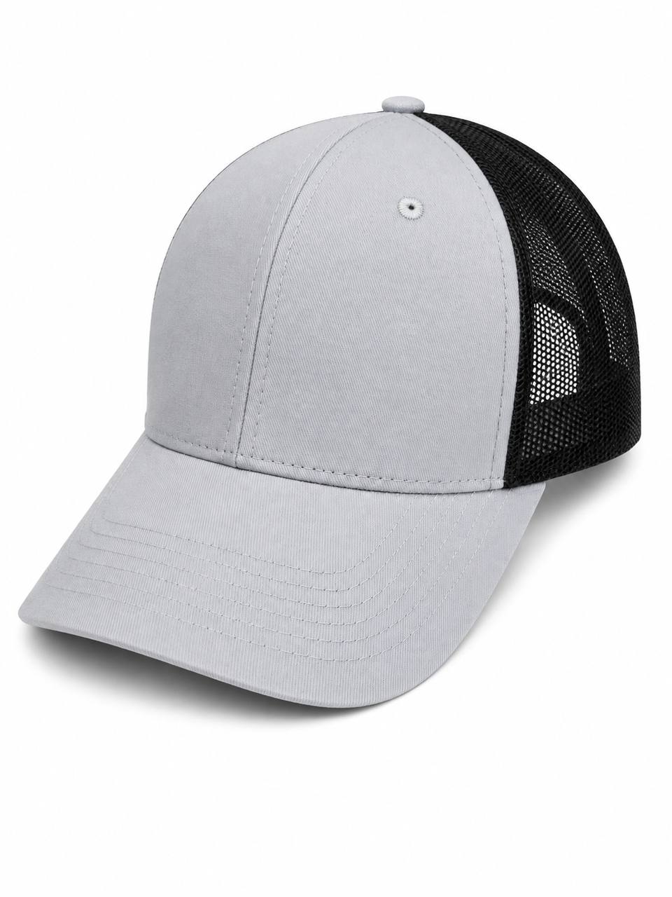 Classic White & Black Trucker Cap